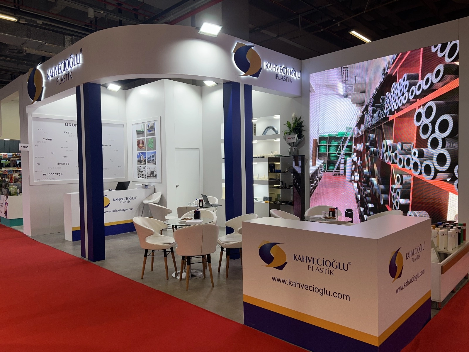 Kahvecioglu Plastic booth, Eurasia Packaging Fair 2025, Tuyap Istanbul